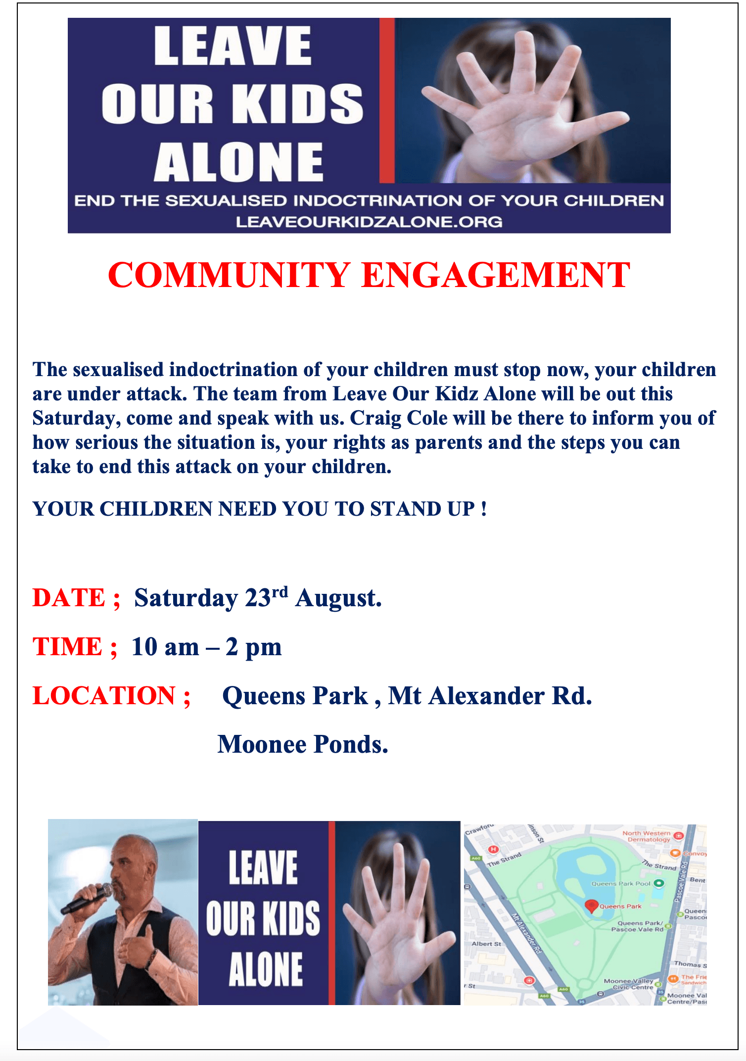 Community Engagement 23rd of August 2025