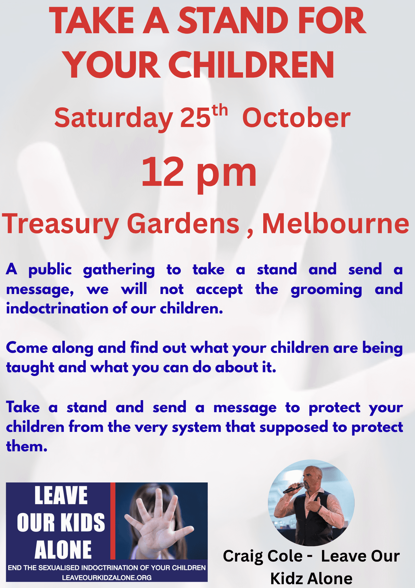 Community Rally - 25th of October 2025
