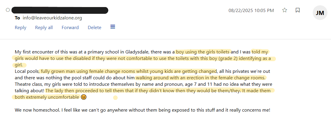 Children Bullied at School, exposed to nudity